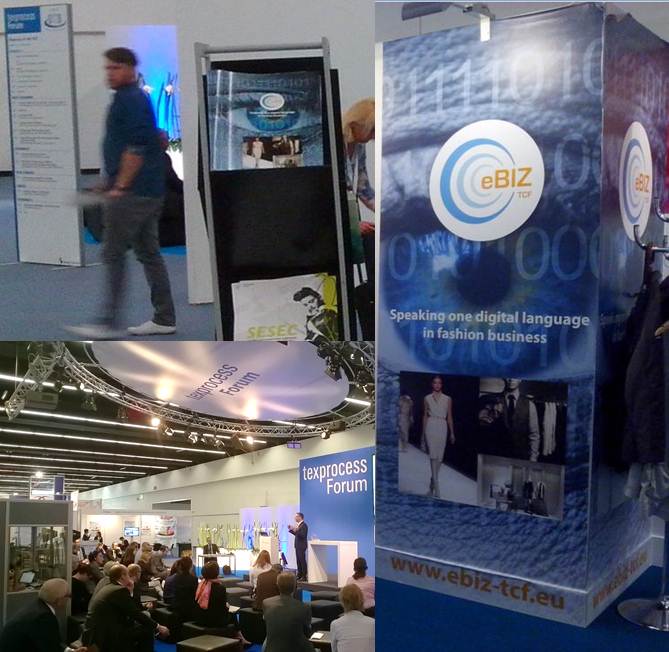 eBIZ in Techtextil Texprocess 2015